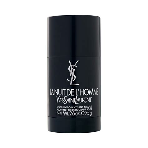 ysl l'homme la nuit deo stick sans alcool 75ean|L’Homme Stick Déodorant Sans Alcool .